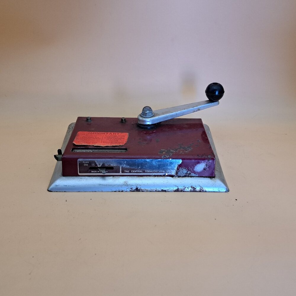 Cigarette Rolling Machine Premier Supermatic By The Central Tobacco Mfg. Co